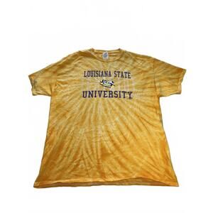 Gildan Louisiana State University Tie-Dye T-Shirt XL